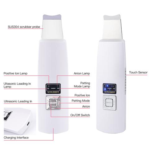 Ultrasonic Skin Scrubber PRO
